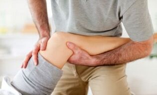 masaxe de xeonllos para a artrite