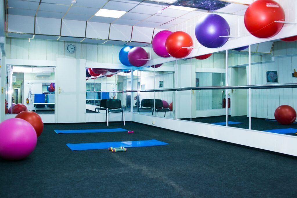 Sala de terapia de exercicio